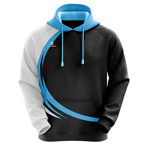 Men's Polyester Customized Winter Thermal Hooded Hoodie Sweatshirt