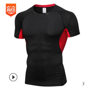 Men Workout T-shirt Gym Fitness Sportswear Running Sport Clothes S/M/L/XL/XXL